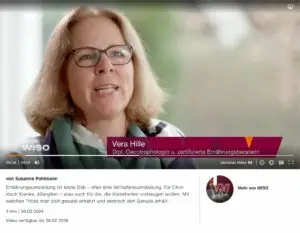 Ernährung umstellen: mein Beitrag bei ZDF WISO