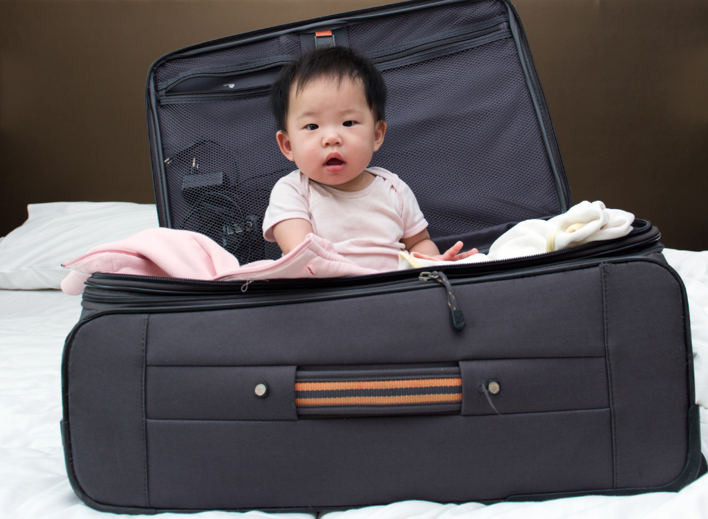 Reisen mit Babys ist eine Herausforderung