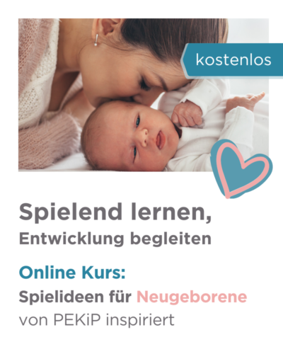 Mama ist das beste Spielzeug von Neugeborenen