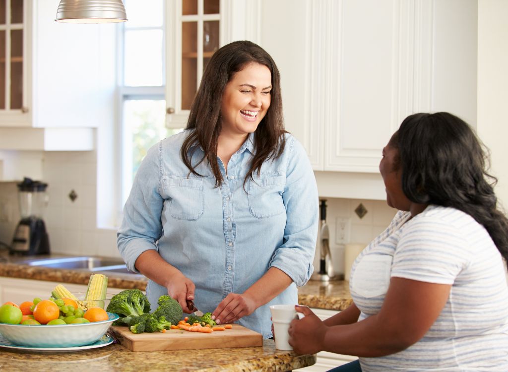 Abnehmen in der Gruppe für gegenseitige Motivation