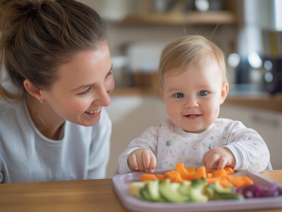 Ernhrungscoach mit Baby