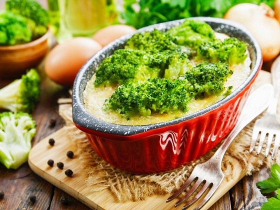 low-carb Broccoli Auflauf